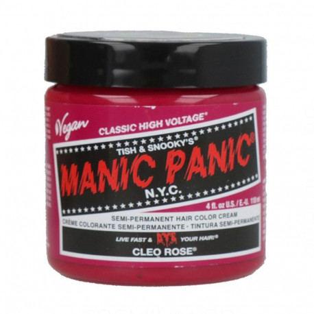 MANIC PANIC kreemjas poolpüsiv juuksevärv 118ML, CLEO ROSE
