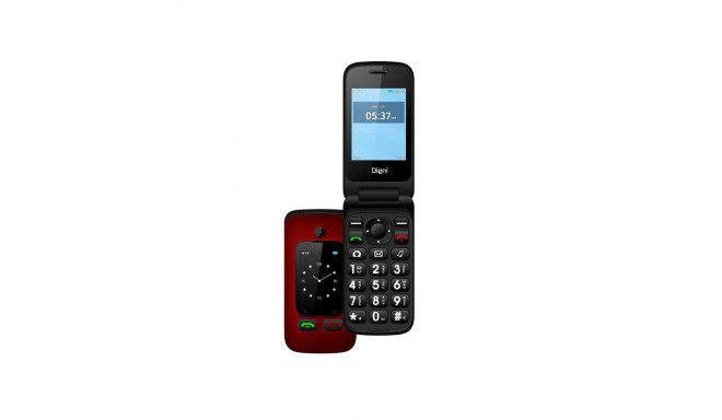 ESTAR klapptelefon DIGNI, punane