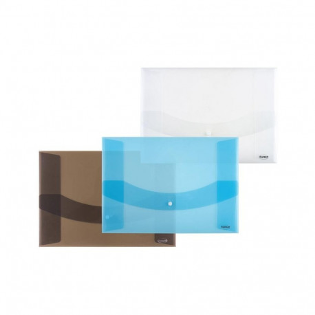 ENVELOPE PLASTIC A3 80626 ASSORTED COLOR