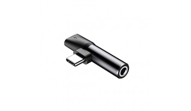 Baseus - Baseus CATL41-01 Adapter USB-C/3,5mm Jack Black