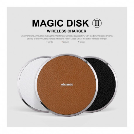 Nillkin - Nillkin Magic Disc 3 Wireless Charger Black
