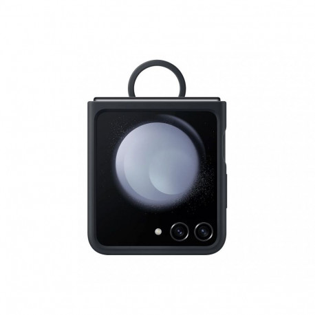 Samsung - EF-PF731TNE Samsung Silicone Cover with Ring for Galaxy Z Flip 5 Indigo