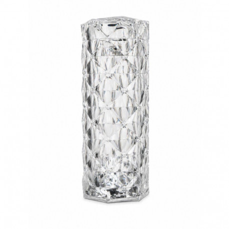 iLike Crystal Touch RGB LED Lamp with Bluetooth Speaker, Ambient Night Light, Remote Control