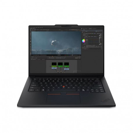 Lenovo ThinkPad P14s G7 AMD | Black | 14 " | IPS | Touchscreen | WUXGA | 1920 x 1200 pixels | Anti-g