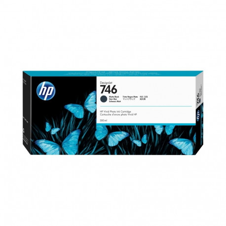 HP 746 (P2V83A) Ink Cartridge, Matte Black