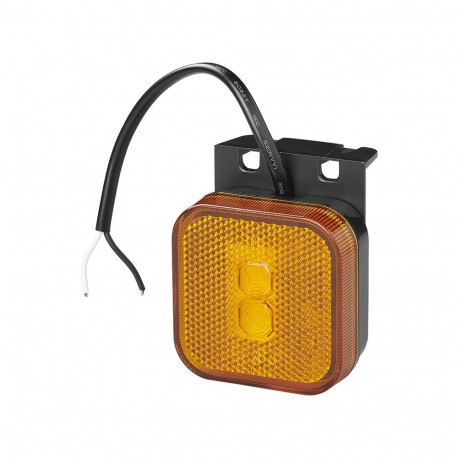 Küljetuli kollane LED 12/24V 65x65mm nur
