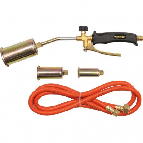 Vorel 73340 Katuse põleti, 360mm, 13kW, 0.4MPa, 930g/h, 1500-1800°C, 2m voolik, 3 otsikut