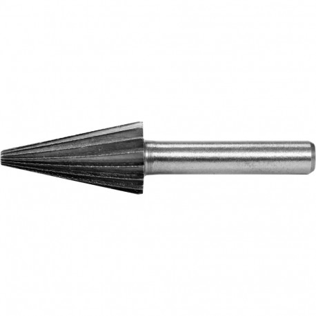 Yato Koonus Terava Peaga Pöörlev Fail HSS YT-61718, 55mm, 13mm, HSS 4241, 0-30000 min⁻¹, 6mm, 25mm, 