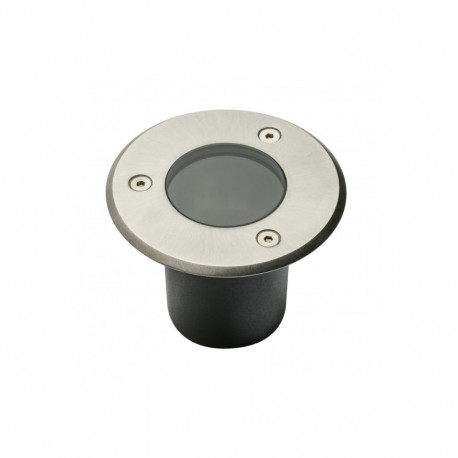 Gtv ALFA MINI ON-ALFAOGU10-06-MINI, in-ground luminaire, GU10, 10W, IP67, stainless steel, round
