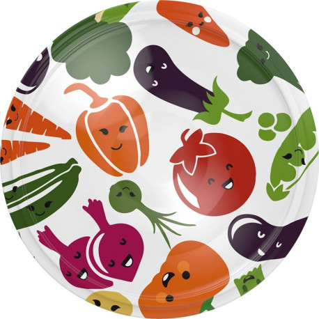 Lid Ø82/6 Vegetable Face BROWIN 136509, 82 mm, 6 hooks, 10 pcs