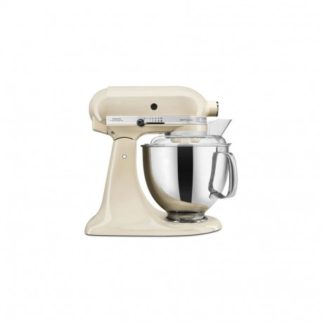 KitchenAid Artisian Food Processor 4.8, 300W, 10 Speed, Almond Cream EU 5KSM175PSEAC
