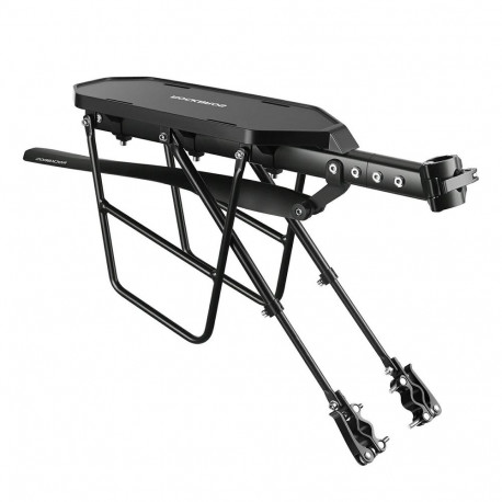 Rockbros RBHJ-1 Black Diamond Bike Rack with Mudguard and Quick Mount for 26-29" Mountain Bikes - Bl