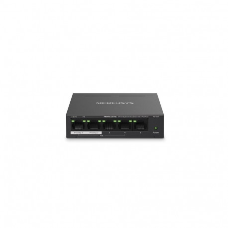 Mercusys lüliti 5-pordine gigabit 4-pordise PoE+ga