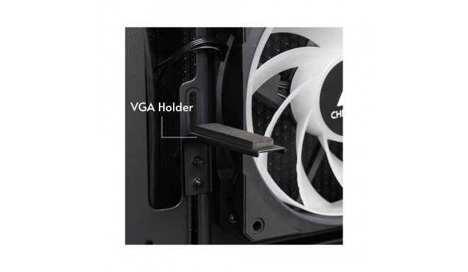 Chieftec GT-01B-OP computer case Midi Tower Black
