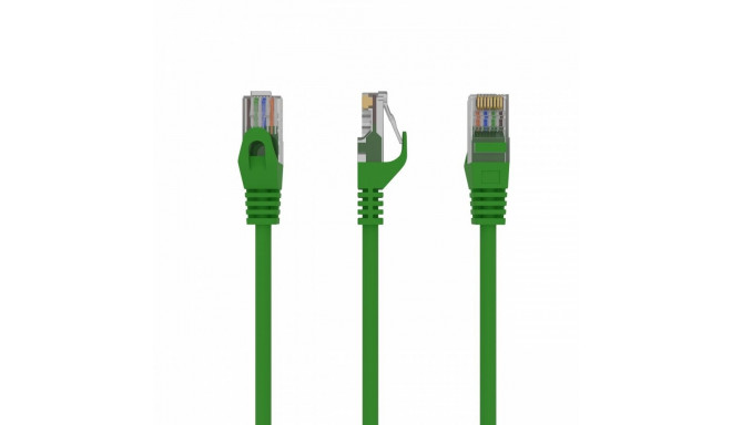 Patch cord Cat.6 UTP 1m green