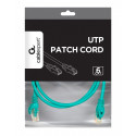 Patch cord Cat.6 UTP 1m green