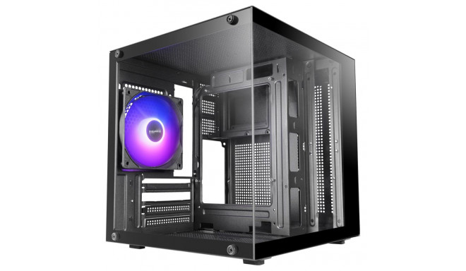 Mars Gaming MC-CUBE computer case Mini Tower Black