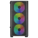 TACENS MARS MC-QUANTUM 3xFDB120+1xARGB120 USB-C ATX-obudowa/cases