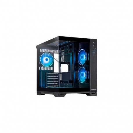 Chieftec Visio GM-30B-TG-OP schwarz Tempered Glass x 2 Cube Black