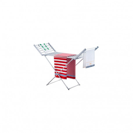 Adler kokkupandav elektriline riiete kuivatusrest AD 7821 220W IP22, hõbedane/valge
