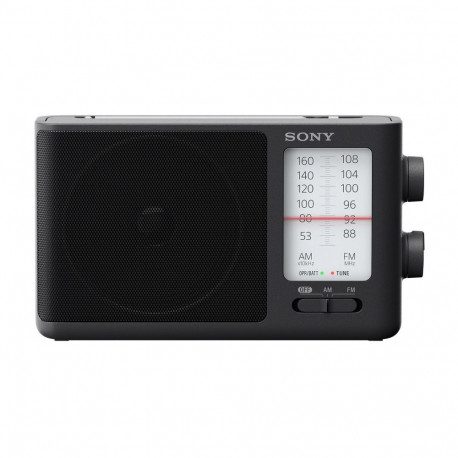 Sony | Analog Radio | ICF-506 | 5 W | Black