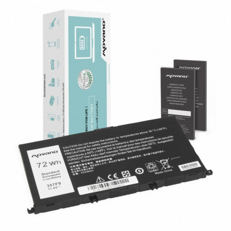 Dell aku 357F9 Inspiron 5577 7557 6300mAh (72Wh)