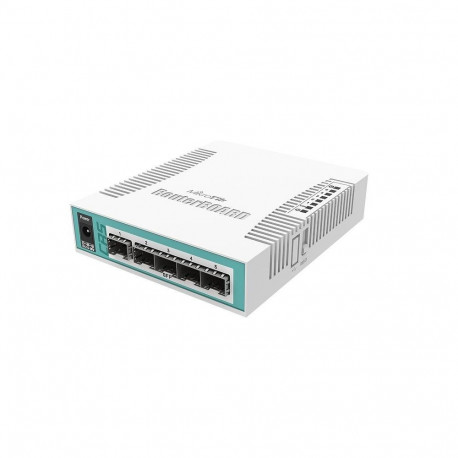 Mikrotik CRS106-1C-5S network switch Gigabit Ethernet (10/100/1000) Power over Ethernet (PoE) White