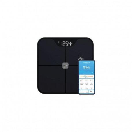 iHealth juhtmevaba keha koostise kaal Nexus Pro 181 kg BMI mõõtmine, must