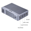 UNITEK Obudowa RAID 2xM.2 NVMe/SATA 20Gbps z klonowaniem offline SSD enclosure Grey M.2