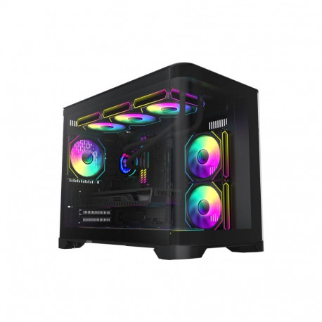GameMax arvutikorpus HYPE-M BK mikrotorn, must