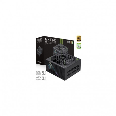 Gamemax toiteplokk GX PRO 1050G 1050W täismodulaarne, kuldne