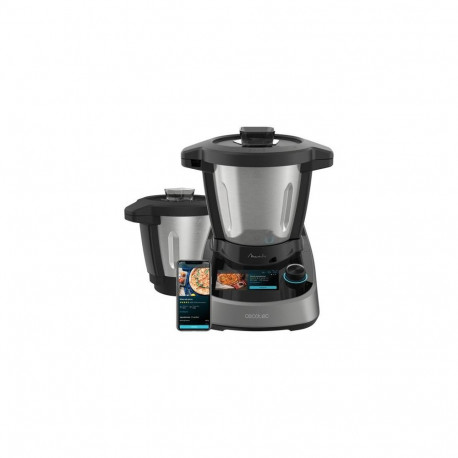 Cecotec Mambo Touch con Jarra Habana 1600 W 3.3 L Black, Stainless steel