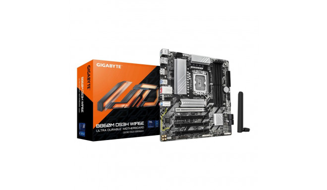 Mainboard|GIGABYTE|Intel B860 Express|LGA1851|Micro-ATX|Memory DDR5|Memory slots 4|4xPCI-Express 4.0