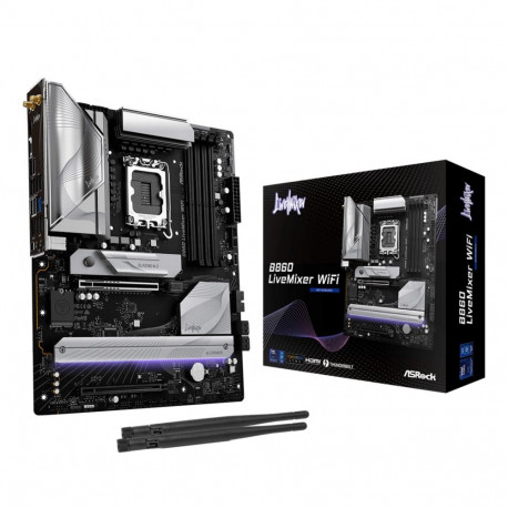 Mainboard|ASROCK|Intel B860 Express|LGA1851|ATX|Memory DDR5|Memory slots 4|1xPCI-Express 4.0 16x|1xP