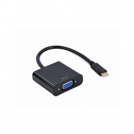 I/O ADAPTER USB-C TO VGA/A-CM-VGAF-01 GEMBIRD