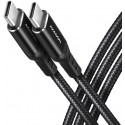 Axagon kaabel USB-C - USB-C 2m (BUCM-CM20AB)