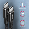 Axagon cable USB-C - USB-C 2m (BUCM-CM20AB)