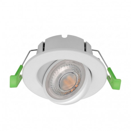 Synergy 21 LED Phos suunatav ümmargune valge muudetava värvitemperatuuriga süvistatav laevalgusti
