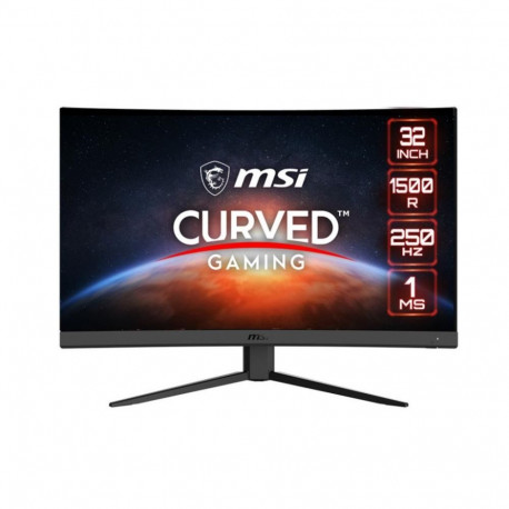 MSI LCD Monitor||G32C4X|31.5"|Gaming/Curved|Panel VA|1920x1080|16:9|250Hz|Matte|1 ms|Tilt|Colour Bla