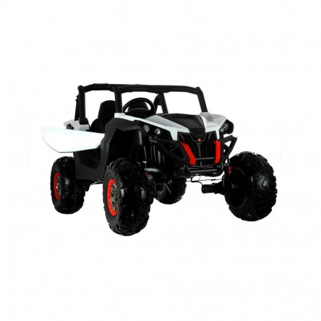 Akuauto XMX603 4x4 paneel MP4, valge