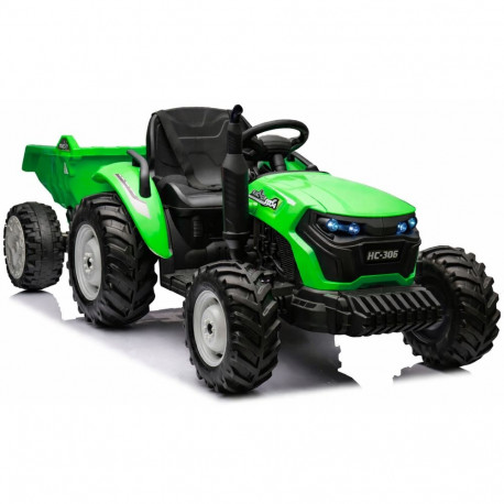 aku traktor HC-306 haagisega 24V, heleroheline