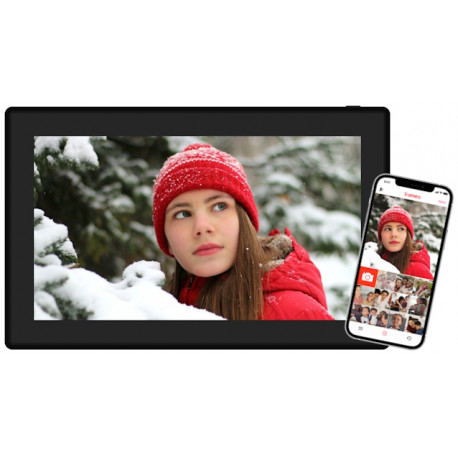 Braun digitaalne pildiraam DigiFrame 1518 WiFi 15.6", must