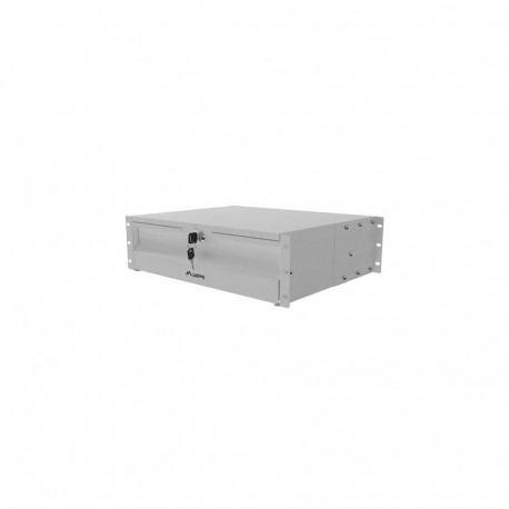 19" DRAWER 3U/483X360MM MAX LOAD CAPACITY UP TO 90KG 4 POINT ASSEMBLY GREY LANBERG