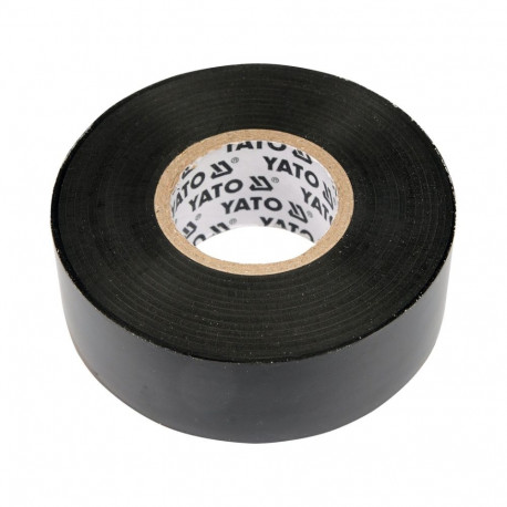 Isolatsioonilint 0,19mm 25mmx20M must YT-8174 YATO