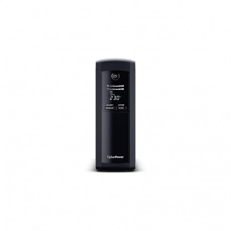 Uninterruptible Power Supply - CyberPower VP1200EILCD 1.2 kVA 720 W 8 AC Outlets