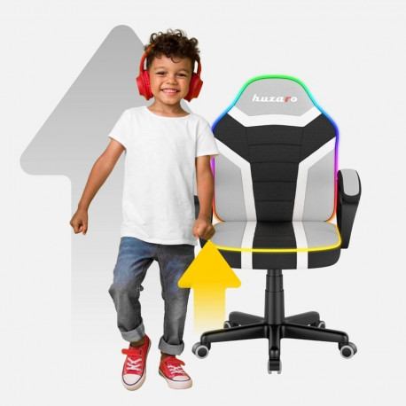 Gaming Chair - Huzaro Ranger 1.0 RGB, Max Height 150 cm, 130 kg Capacity, RGB