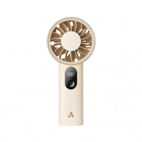 Portable Fan - AECOOLY Halo 03 Handheld 5 Speed 120g Battery Beige