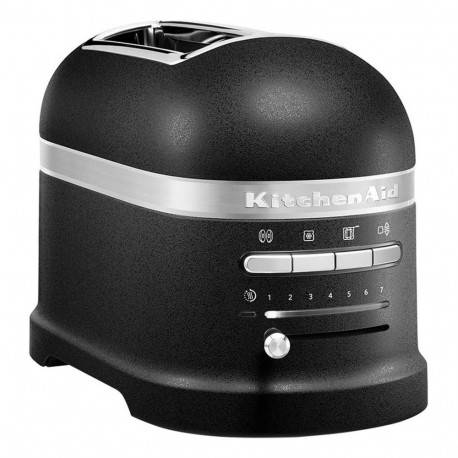 Kitchen Toaster - KitchenAid 5KMT2204EBK 1250W 2 Slice 7 Browning Levels Black
