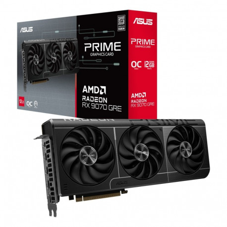 Graphics Card - ASUS Prime RX9070GRE-O12G 12 GB GDDR6 2860 MHz 4K