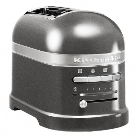 Kitchen Toaster - KitchenAid 5KMT2204EMS 2 Slice 1250W Grey
